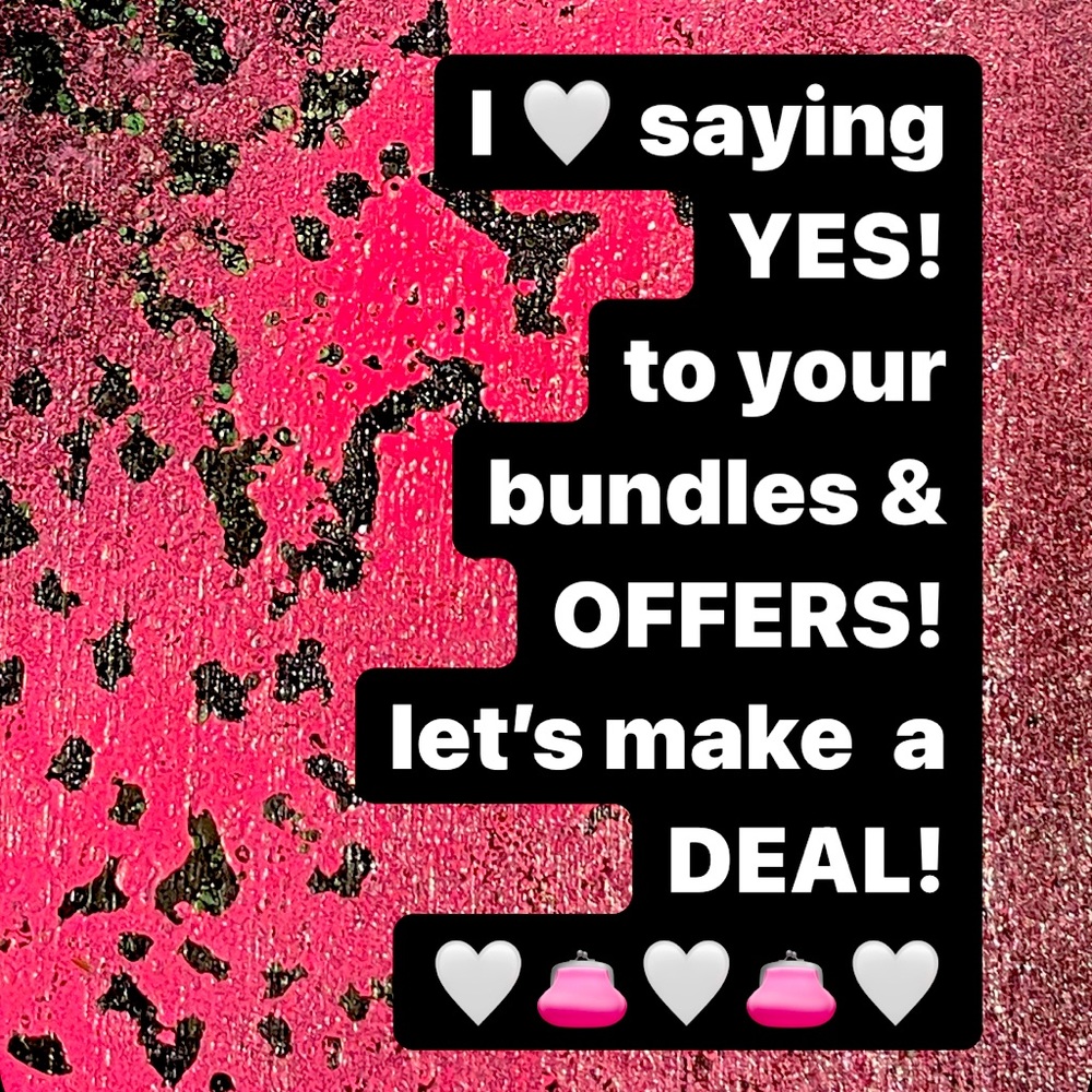 I love getting offers!